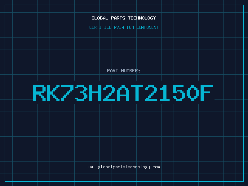 Aviation Part RK73H2AT2150F