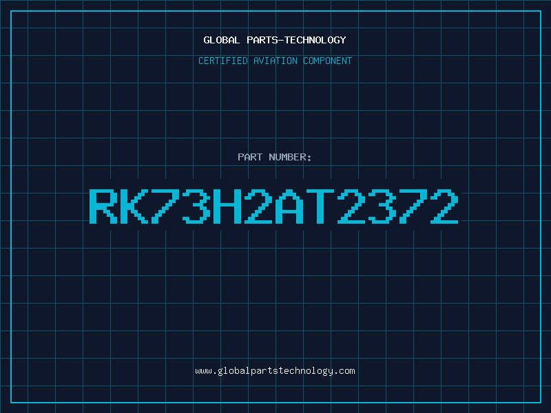 Aviation Part RK73H2AT2372