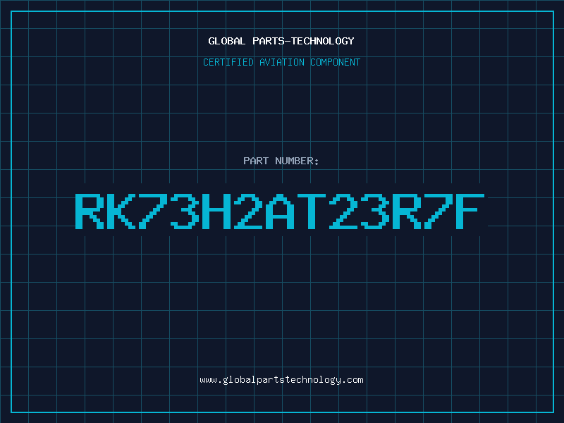 Aviation Part RK73H2AT23R7F
