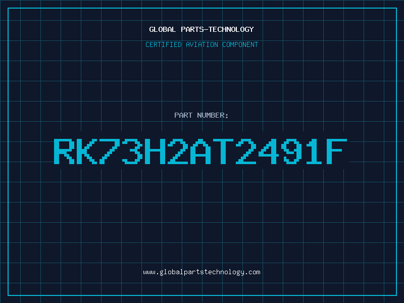 Aviation Part RK73H2AT2491F