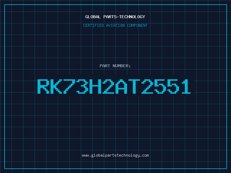 Aviation Part RK73H2AT2551
