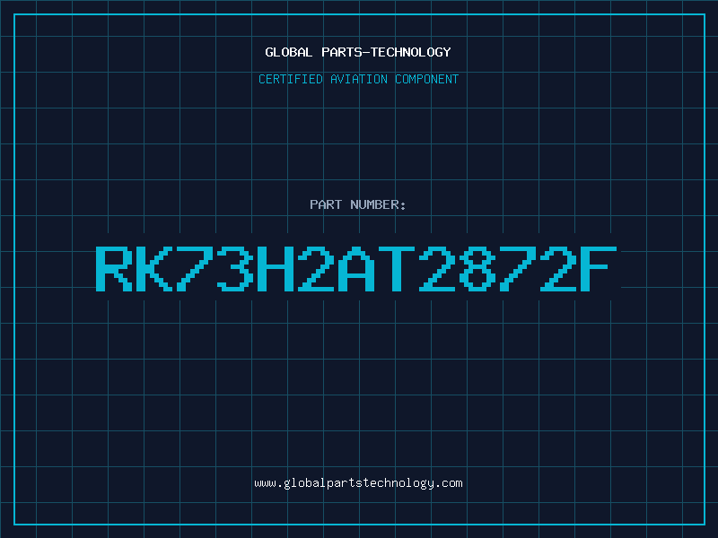 Aviation Part RK73H2AT2872F