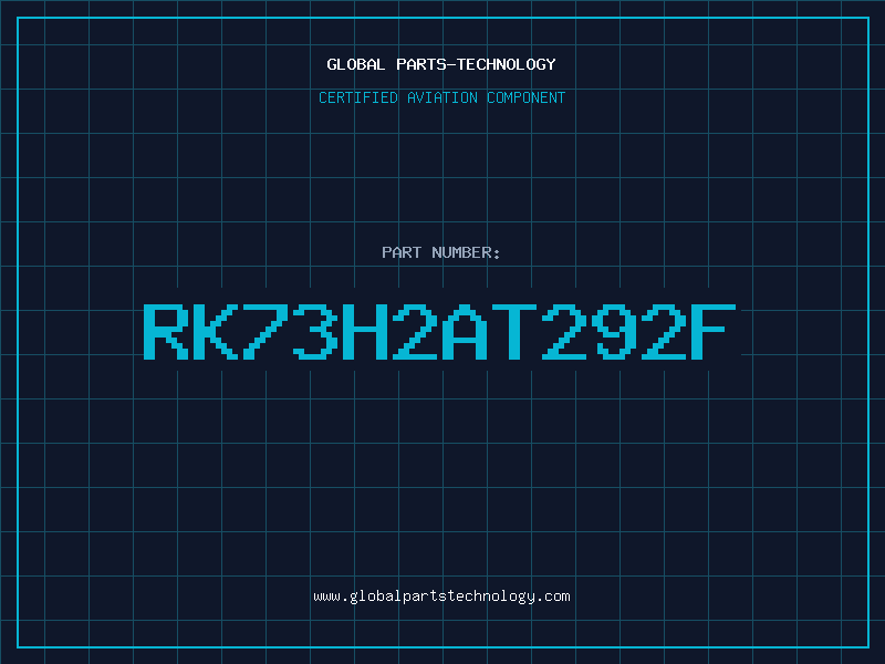 Aviation Part RK73H2AT292F