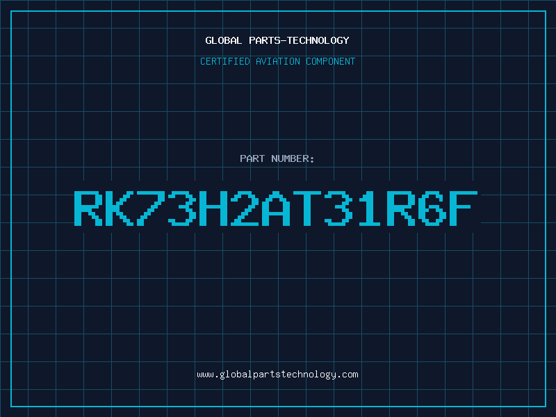 Aviation Part RK73H2AT31R6F