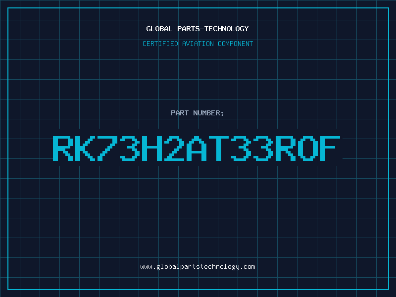 Aviation Part RK73H2AT33ROF