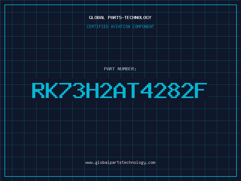 Aviation Part RK73H2AT4282F