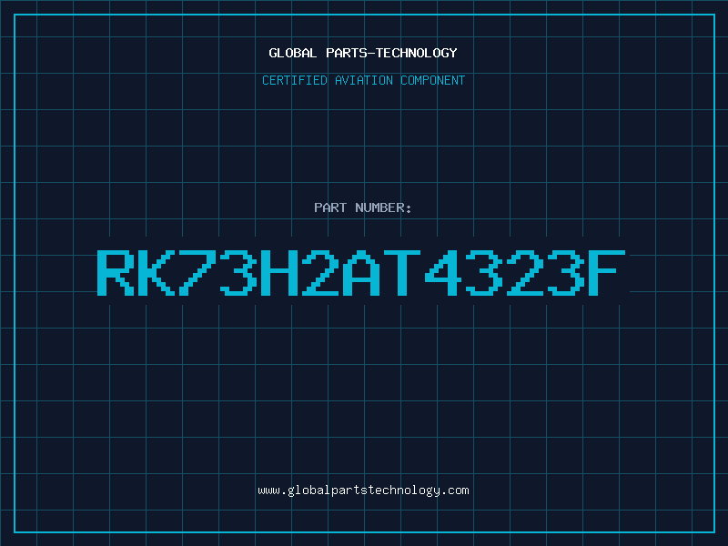 Aviation Part RK73H2AT4323F