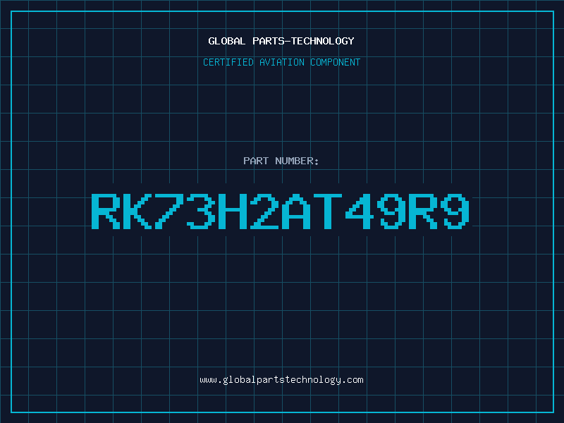 Aviation Part RK73H2AT49R9