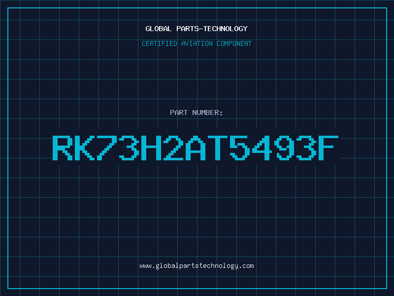 Aviation Part RK73H2AT5493F