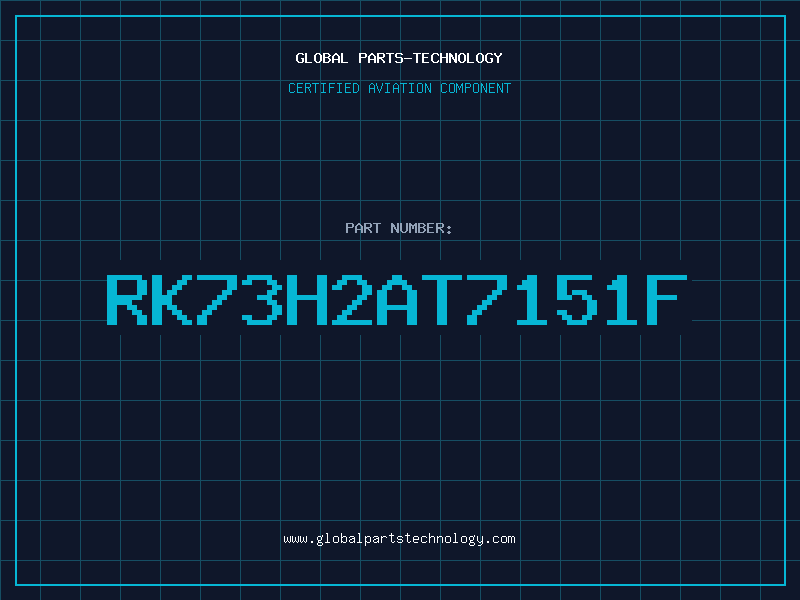Aviation Part RK73H2AT7151F