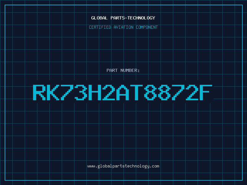 Aviation Part RK73H2AT8872F