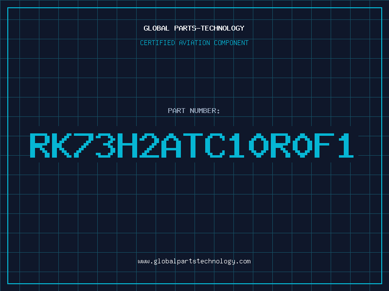 Aviation Part RK73H2ATC10R0F1