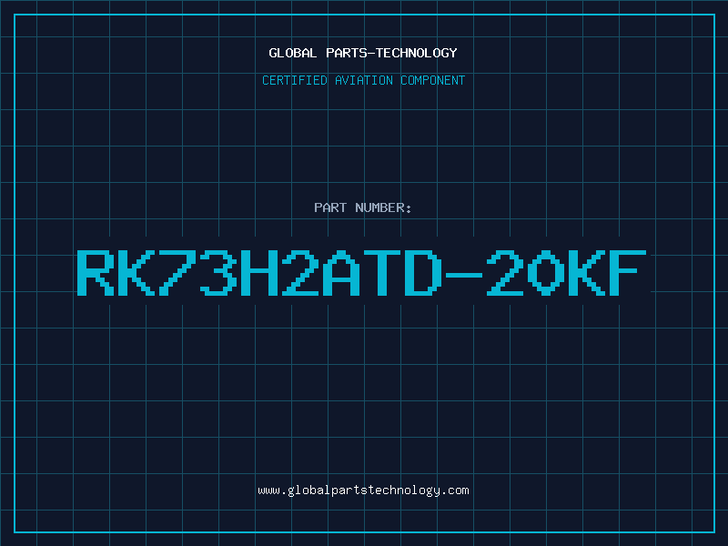 Aviation Part RK73H2ATD-20KF