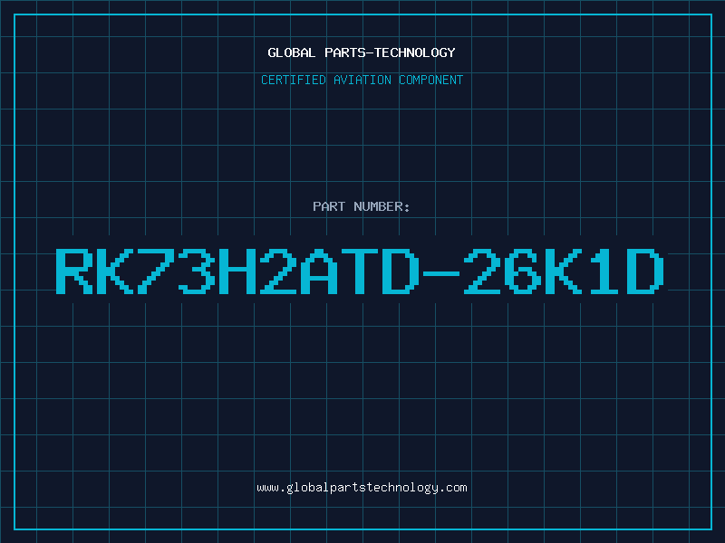 Aviation Part RK73H2ATD-26K1D
