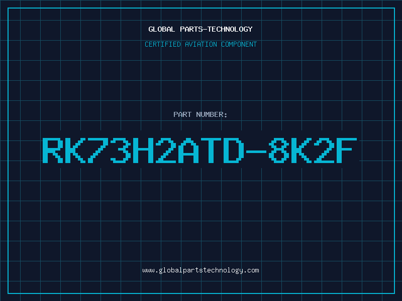 Aviation Part RK73H2ATD-8K2F