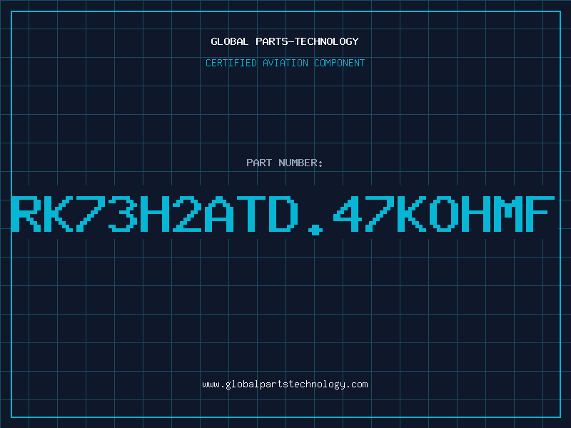 Aviation Part RK73H2ATD.47KOHMF