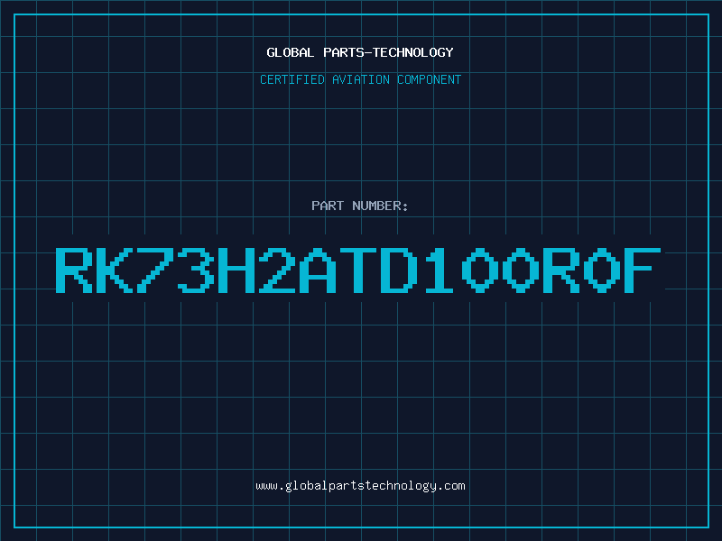 Aviation Part RK73H2ATD100R0F