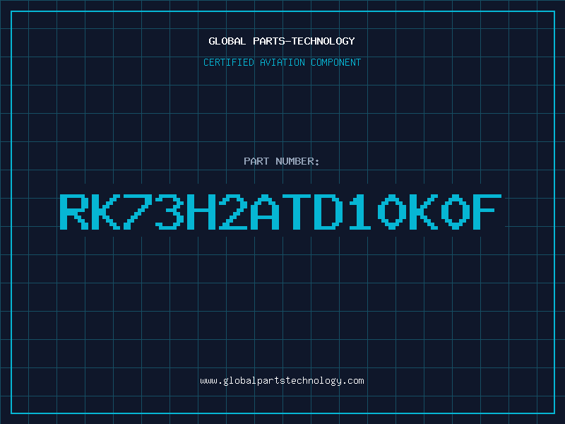 Aviation Part RK73H2ATD10K0F