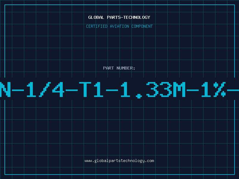 Aviation Part RN-1/4-T1-1.33M-1%-R