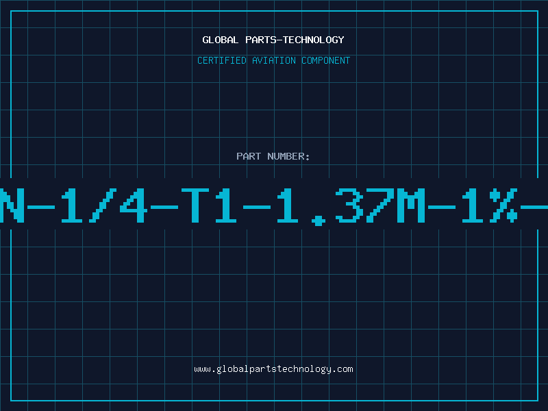 Aviation Part RN-1/4-T1-1.37M-1%-R