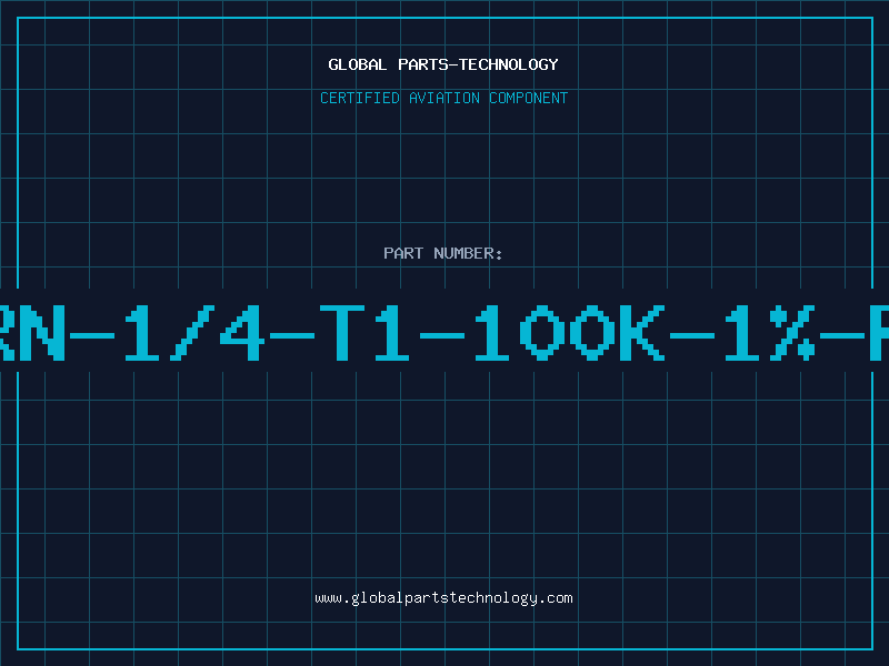 Aviation Part RN-1/4-T1-100K-1%-R