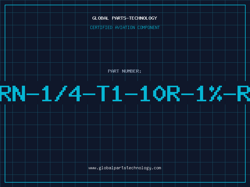 Aviation Part RN-1/4-T1-10R-1%-R