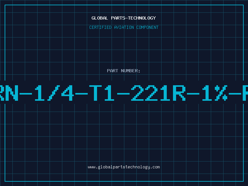 Aviation Part RN-1/4-T1-221R-1%-R