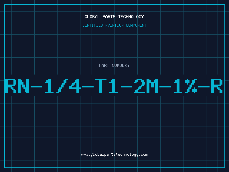 Aviation Part RN-1/4-T1-2M-1%-R