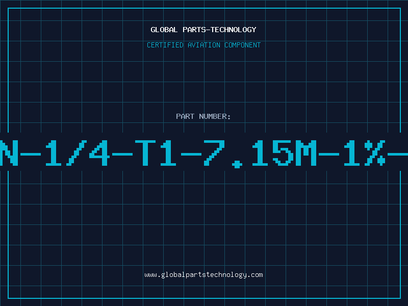 Aviation Part RN-1/4-T1-7.15M-1%-R
