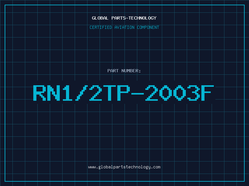 Aviation Part RN1/2TP-2003F