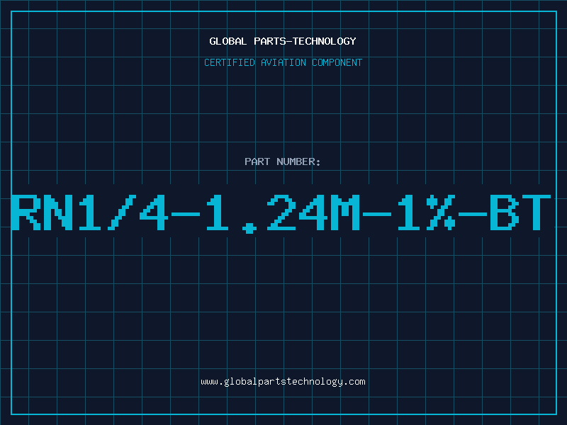 Aviation Part RN1/4-1.24M-1%-BT