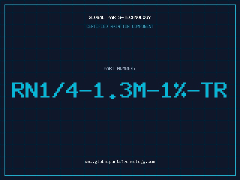 Aviation Part RN1/4-1.3M-1%-TR