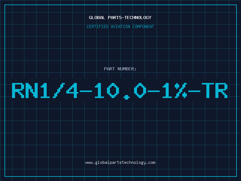 Aviation Part RN1/4-10.0-1%-TR
