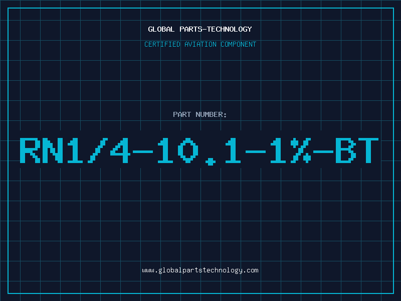 Aviation Part RN1/4-10.1-1%-BT