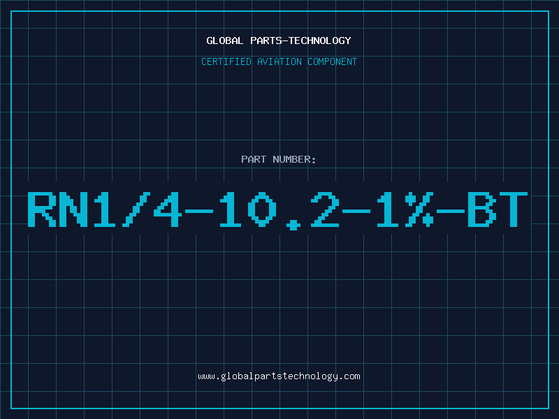 Aviation Part RN1/4-10.2-1%-BT