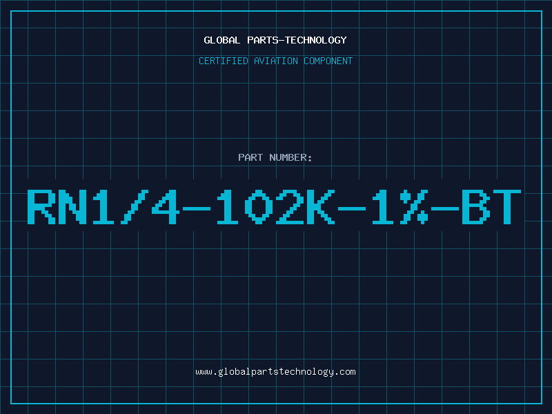 Aviation Part RN1/4-102K-1%-BT