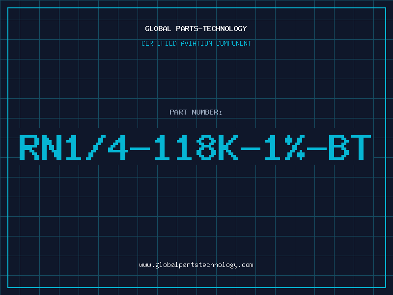 Aviation Part RN1/4-118K-1%-BT