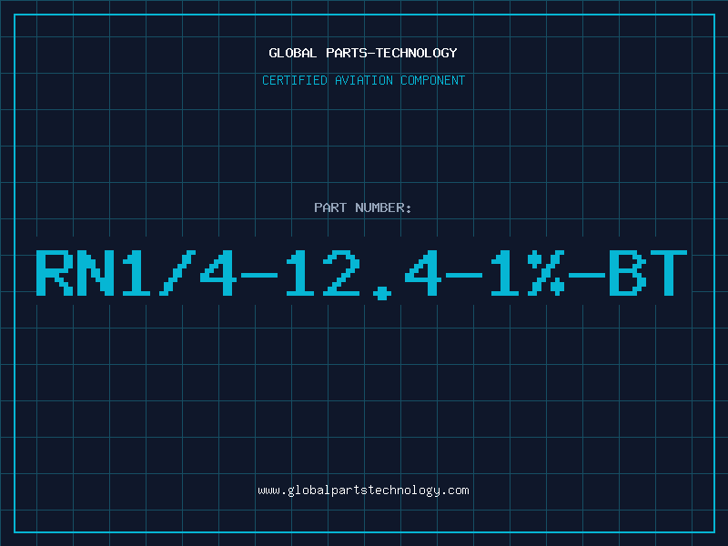 Aviation Part RN1/4-12.4-1%-BT