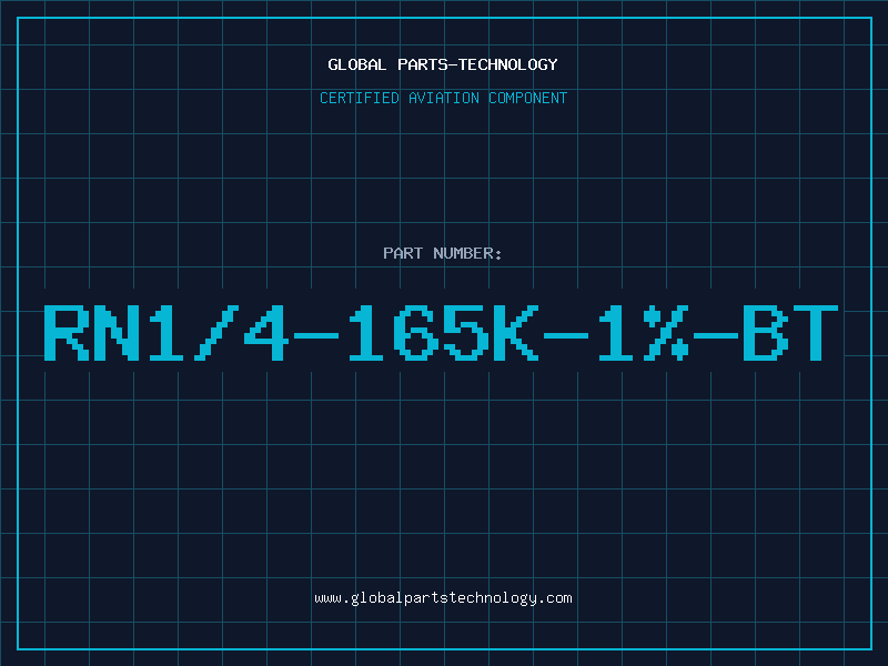Aviation Part RN1/4-165K-1%-BT