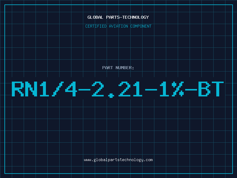 Aviation Part RN1/4-2.21-1%-BT