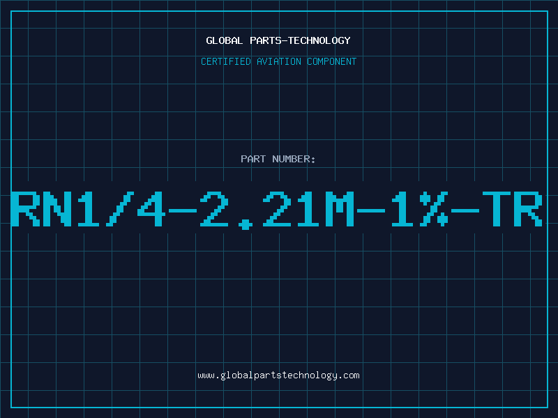 Aviation Part RN1/4-2.21M-1%-TR