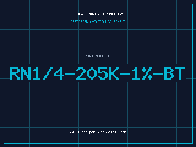Aviation Part RN1/4-205K-1%-BT