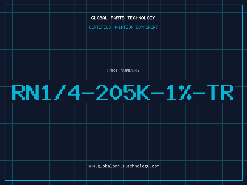 Aviation Part RN1/4-205K-1%-TR