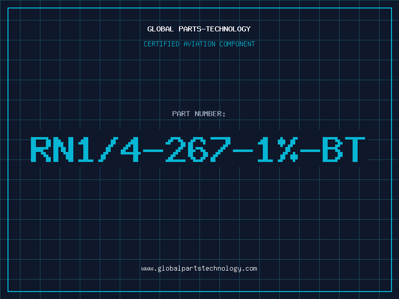 Aviation Part RN1/4-267-1%-BT