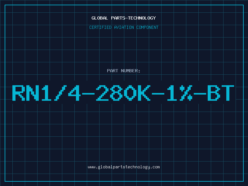 Aviation Part RN1/4-280K-1%-BT