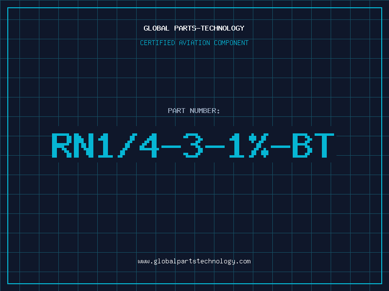 Aviation Part RN1/4-3-1%-BT