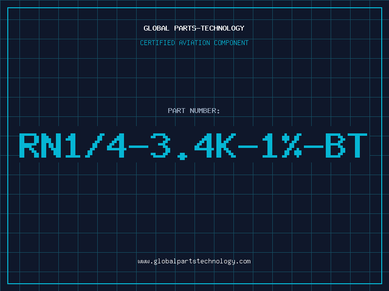 Aviation Part RN1/4-3.4K-1%-BT