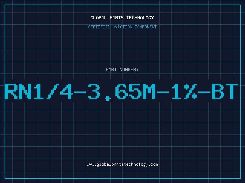 Aviation Part RN1/4-3.65M-1%-BT