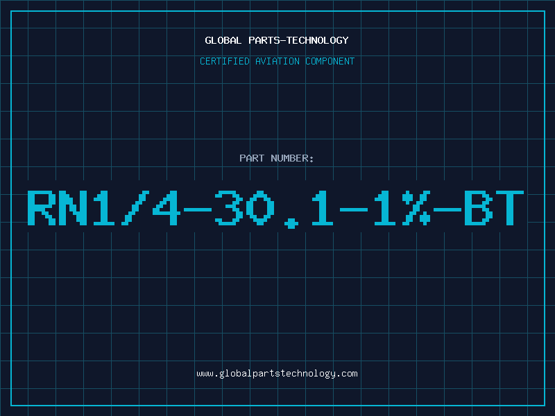 Aviation Part RN1/4-30.1-1%-BT