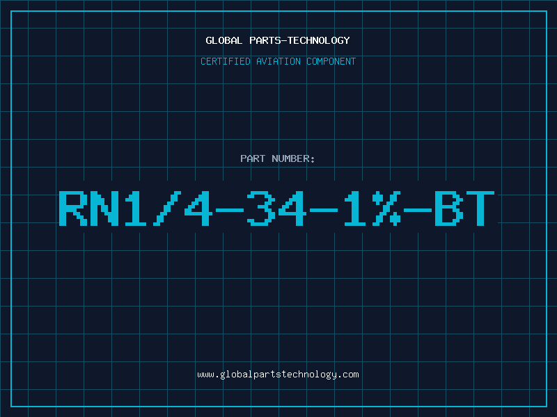 Aviation Part RN1/4-34-1%-BT